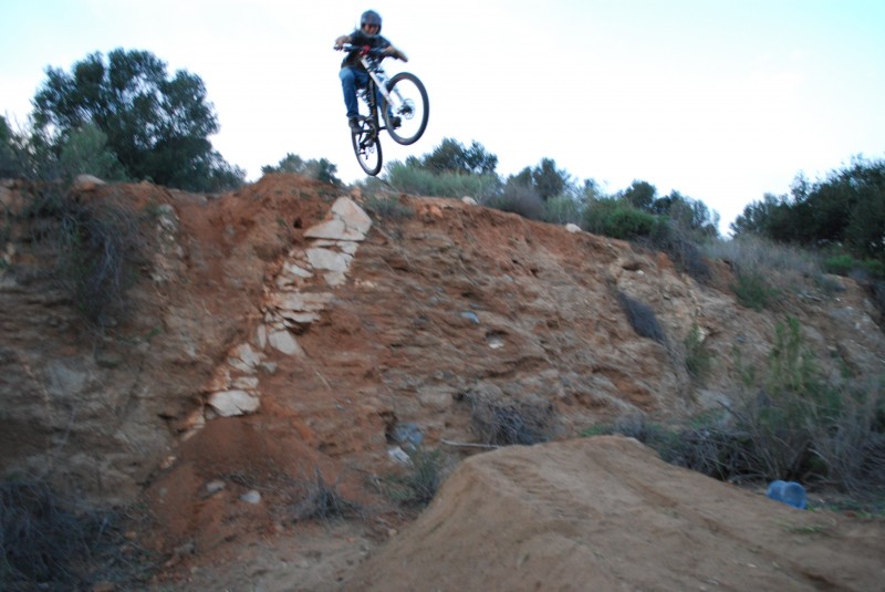 Our freeride team sessioning more cliffs.