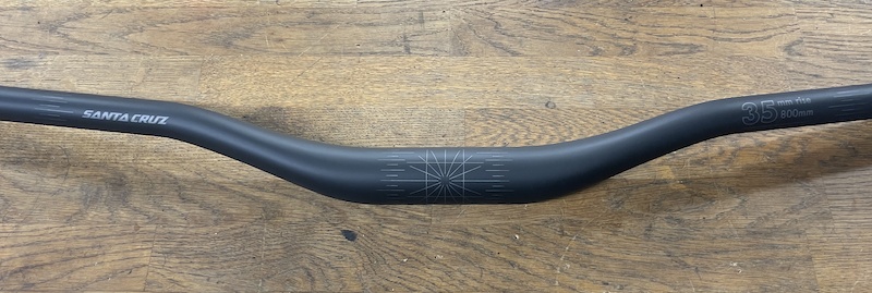 2025 Santa Cruz Riser Carbon Bars 800mm x 35mm rise For Sale