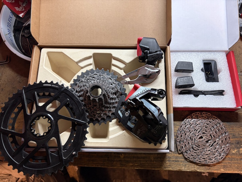 2025 SRAM Rival/Force AXS E1 12 Speed Complete Drivetrain For Sale
