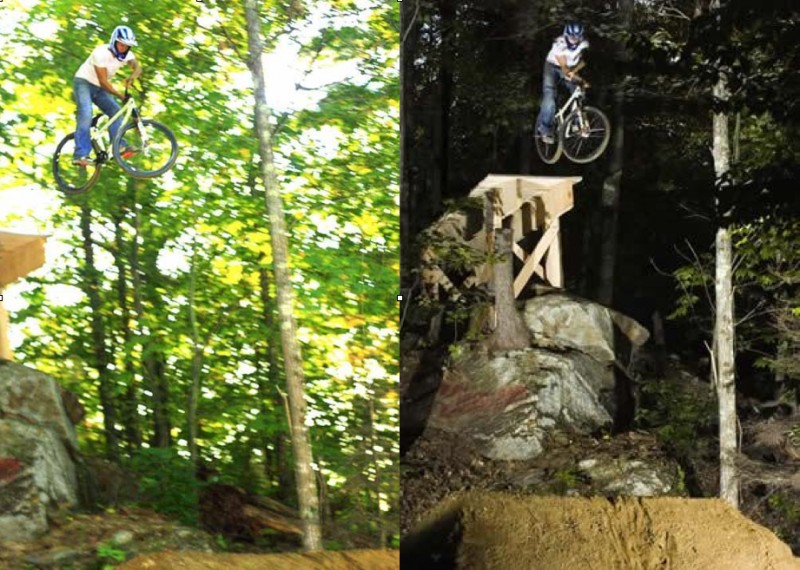 Derek Stevens on Tombstone drop at Highland NOTE I DID NOT TAKE THE PICTURES JUST A COMPARISON