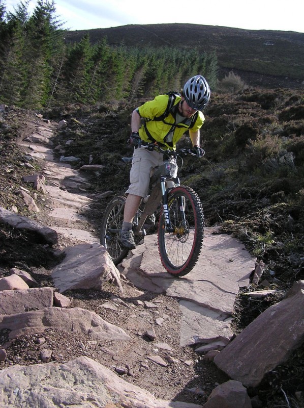 Our first trip to Golspie Feb 2008. Great riding. Lovely technical climbs.