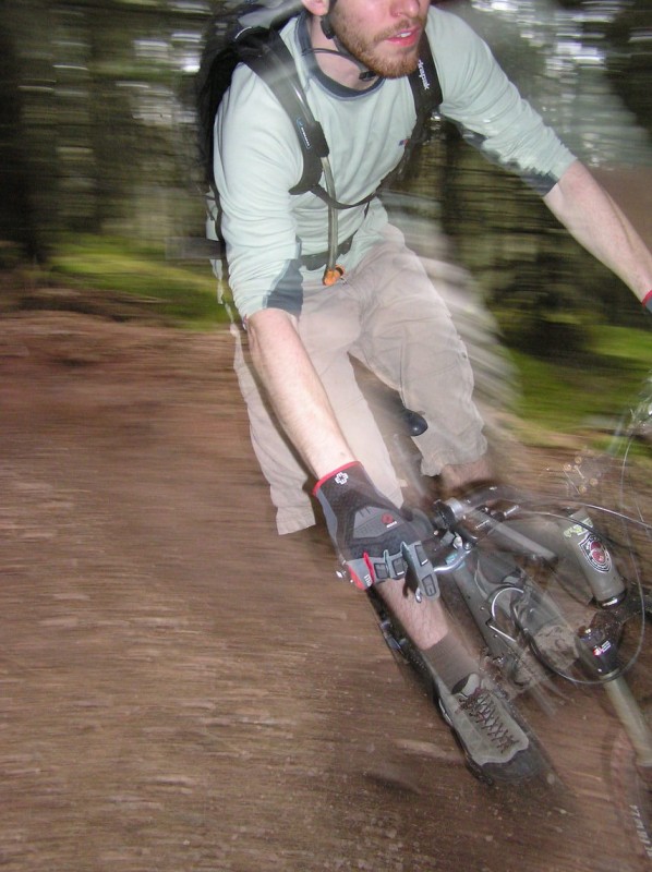 Trip to ride the moray monster trails at forres in Feb 08.