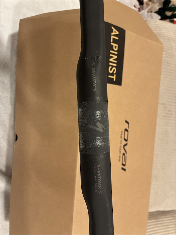 S-Works Shallow Bend Carbon Handlebars 440mm/44cm For Sale