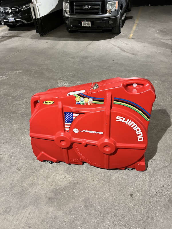 BIKEBOX Alan - Red/ 11.2kg/ H96cm x L116cm x W36cm For Sale