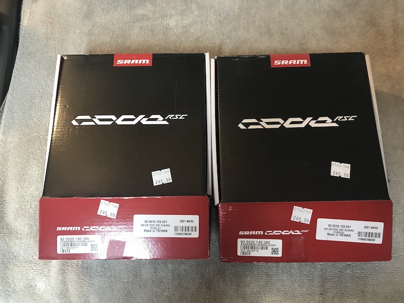 Code Rsc Models List Sram New SRAM Code RSC front and rear, Cascade Cams For Sale
