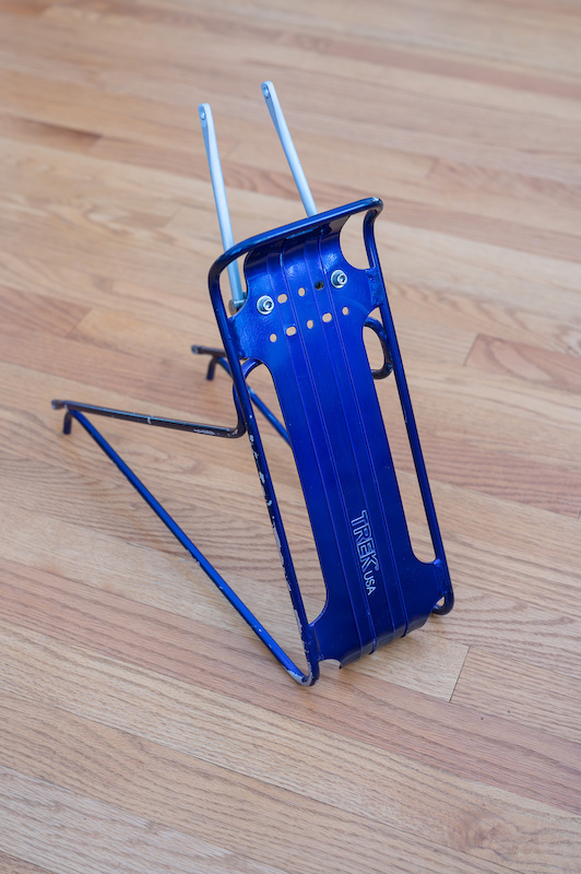 Vintage Rear Rack Vintage Trek Rear Pannier Rack Made in USA For Sale