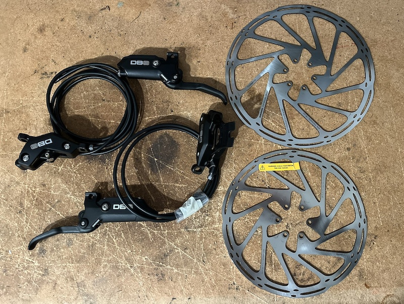 Kit Freins Sram DB8 – 4 Pistons Enduro/MTB – Avant 900mm, Arrière 1900mm Avec Disques