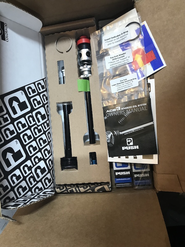 Push Acs3 PUSH ACS3 Fox 36 coil kit 160/150mm For Sale