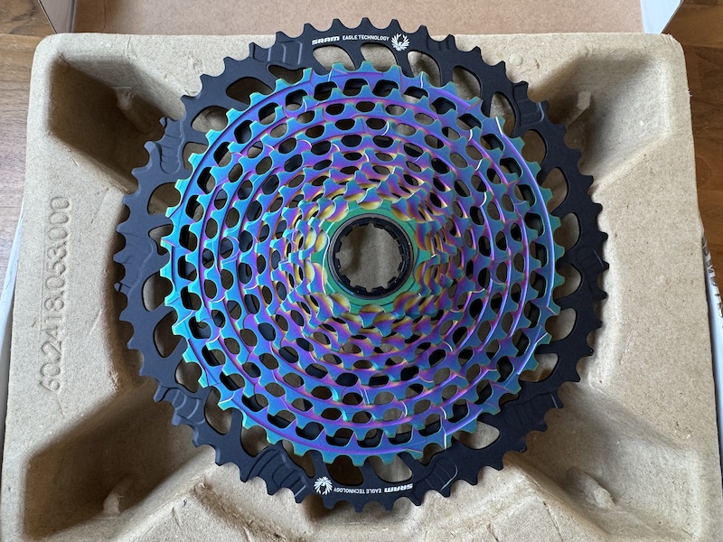 SRAM EAGLE XX1 カセット レインボーカラー SRAM XX1 Eagle XG-1299 Cassette - 12-Speed, 10-52t, Rainbow – The