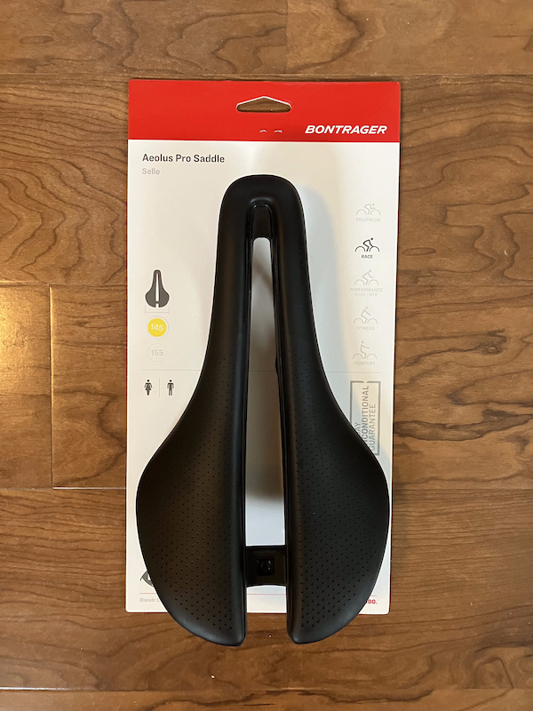 2024 Bontrager Aeolus Pro saddle. 145mm. Carbon rails For Sale