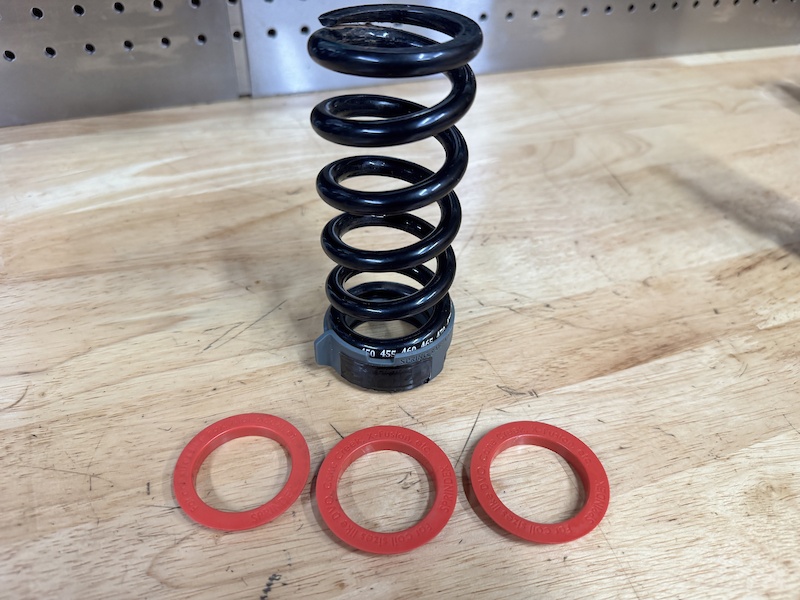 Springdex Adjustable Spring 2024 Springdex 65mm/2.6 inch Stroke Coil Spring 450-500lb For Sale