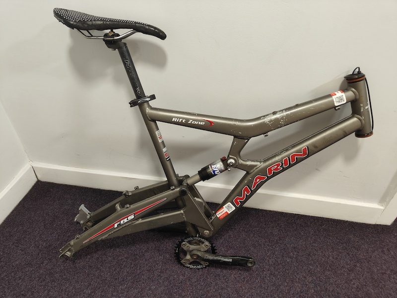 Marin Rift Zone Rear Wheel Exploded View 2001 Marin Rift Zone with Fox rear shock & cranks For Sale