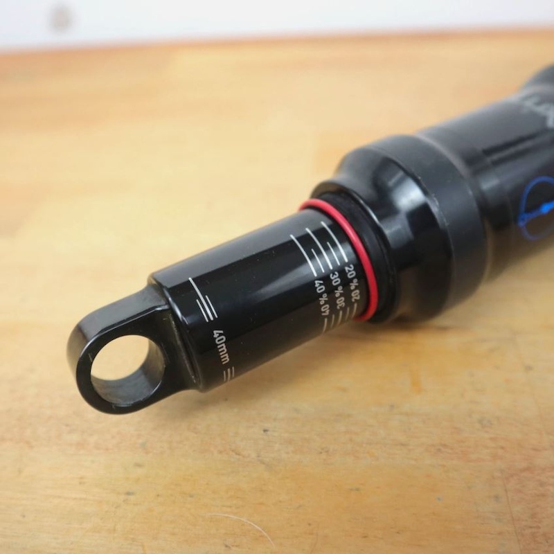 RockShox 190 x 40 Deluxe Select+ DebonAir+ Chisel FS For Sale