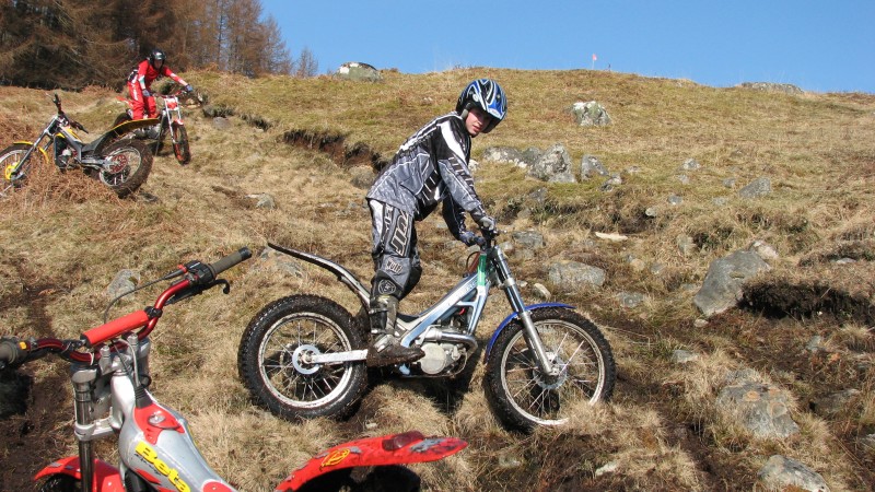 On my 2004 Sherco 125