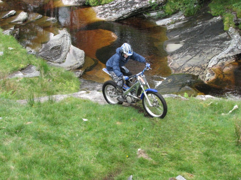 On my 2004 Sherco 125
