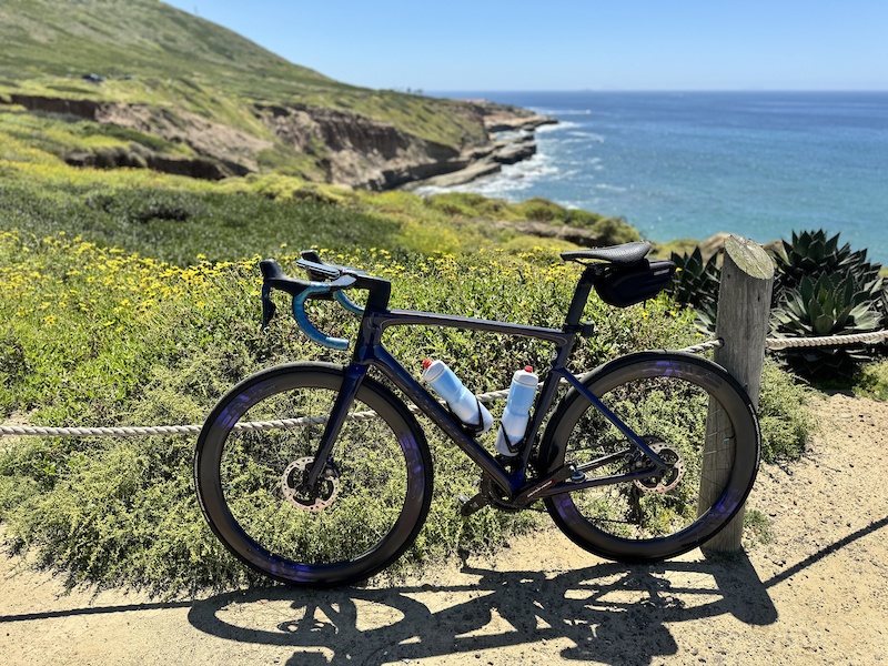 2022 Specialized S-Works Tarmac SL7 size 56 Frame Blue Tint For Sale