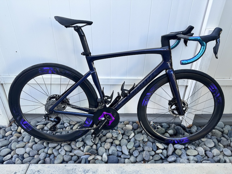 2022 Specialized S-Works Tarmac SL7 size 56 Frame Blue Tint For Sale