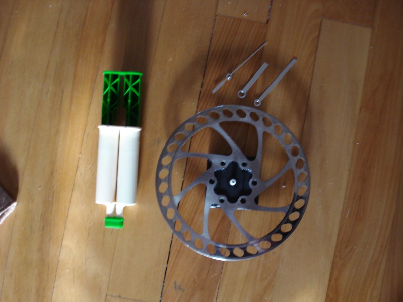 brake rotor clock