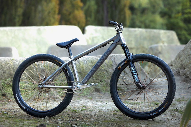 Bike Check: Ayden Siebenaler's Custom Titanium Slopestyle Bike