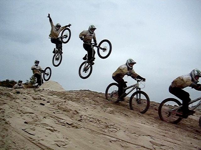 tuck nohander at the sand pit