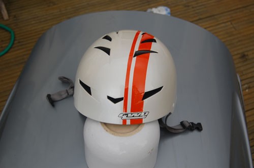 painting polycarbonate helmet