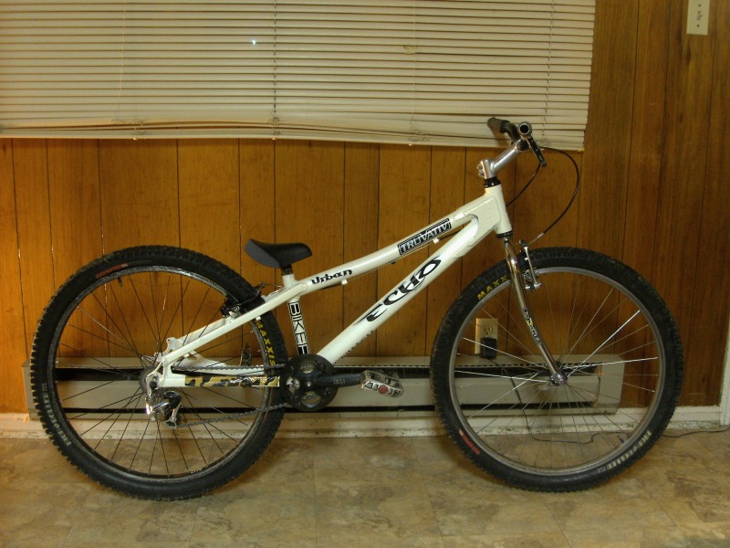 2001 Echo Urban. Parts swaped from my norco trials bike.