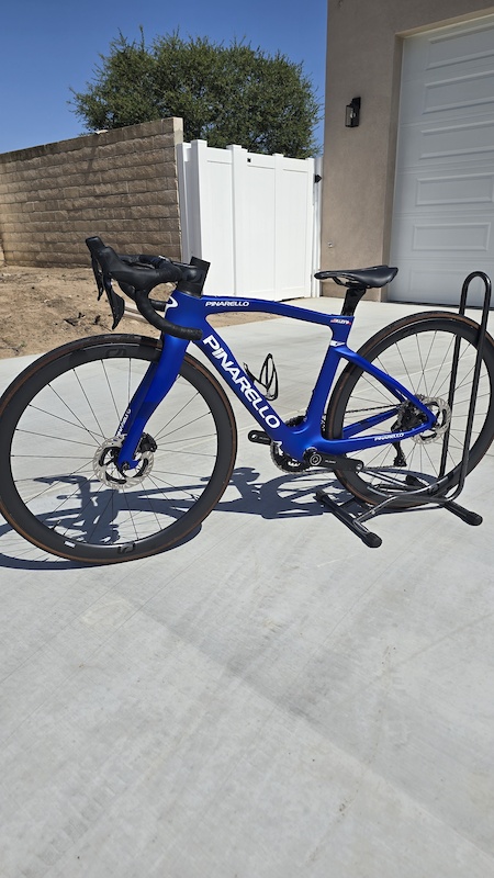 2024 Pinarello F5 Impulse Blue - 43 - Upgrades For Sale