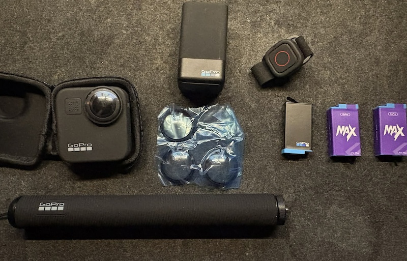 2024 Gopro Max 360 + lots of extras For Sale