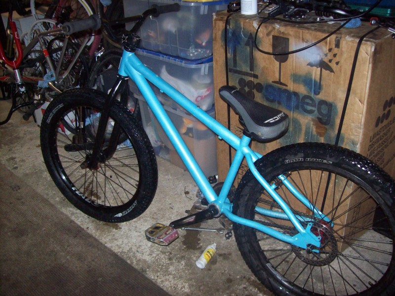 my bike with the 20mm rigids