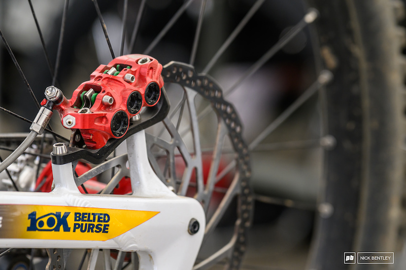Spotted: Hope 6-Piston Brake Calipers on Tuhoto-Ariki Pene's Zerode - 2026 South Korea DH World Cup