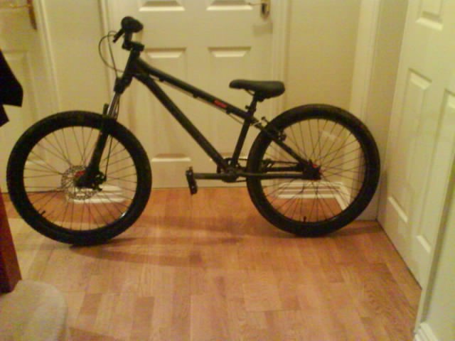 my new bike but has no front brake now