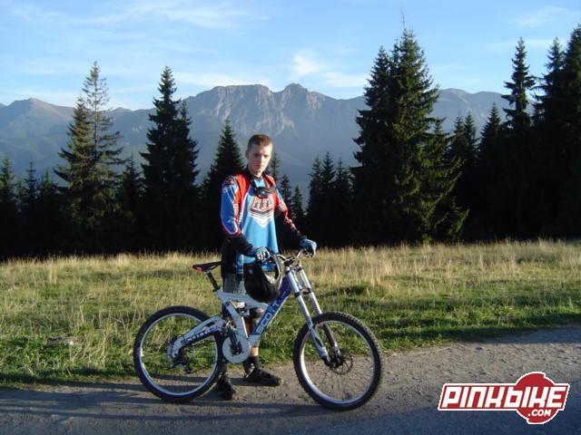 me on my new bike in Zakopane :)