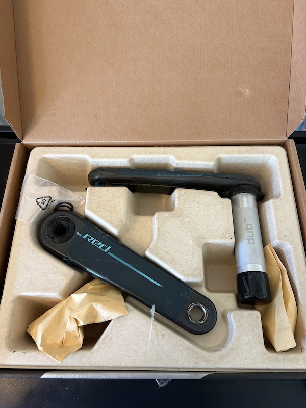 2026 SRAM red E1 XPLR Dub Wide cranks arms 160mm For Sale
