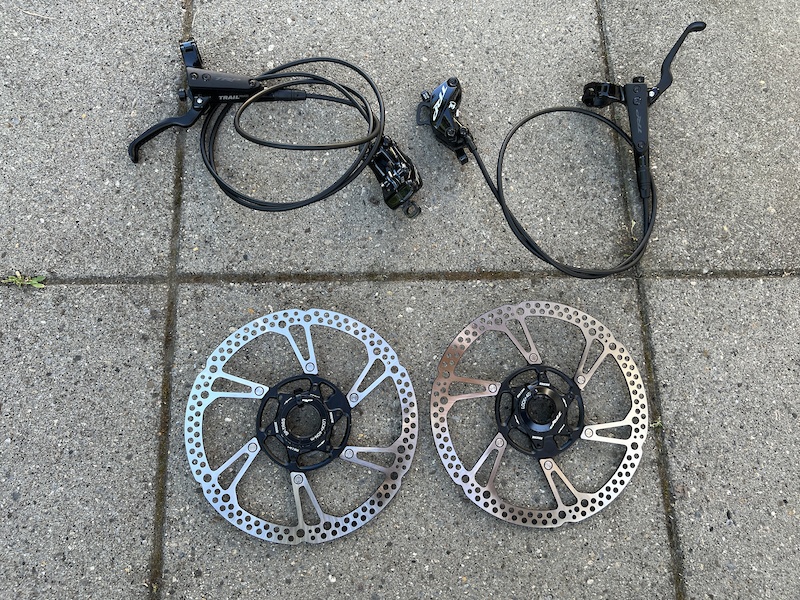 TRP TRAIL EVO 前後セット 2026 New TRP Trail Evo Brakeset w/ Rotors For Sale