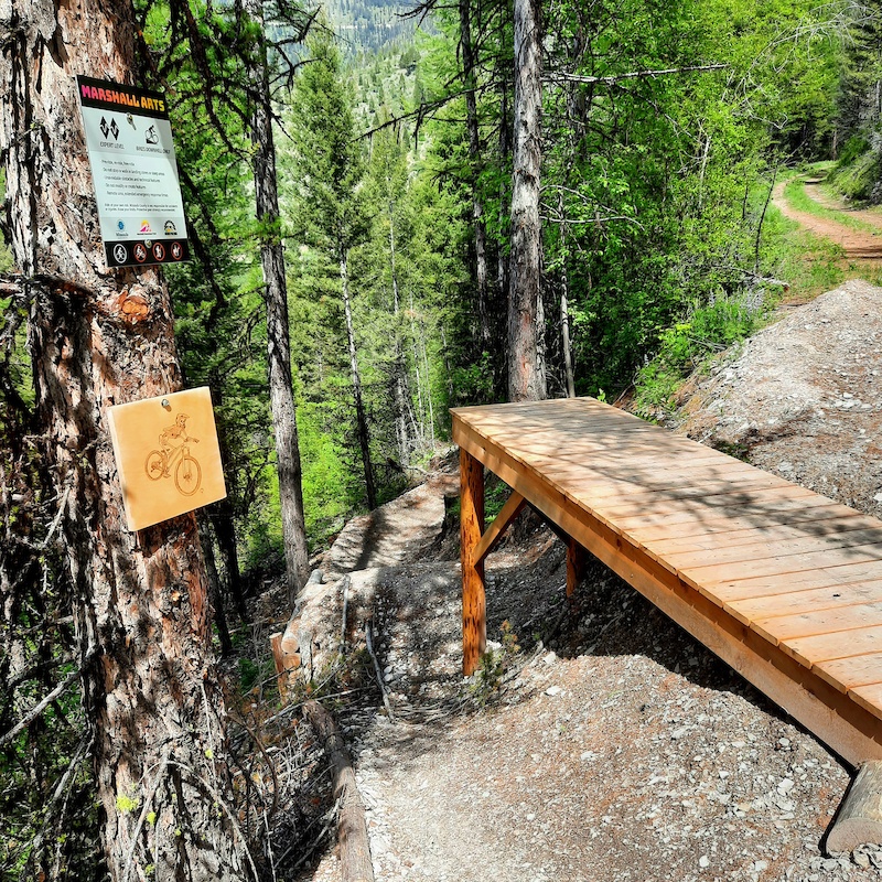 Marshall Arts Mountain Biking Trail - Missoula, Montana