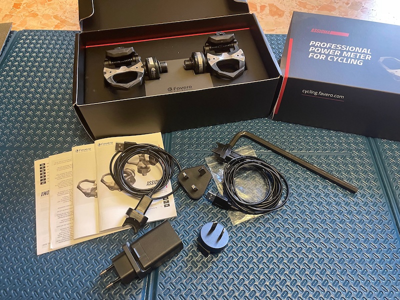2024 Favero Assioma DUO Dual-Sided Power Meter Pedals For Sale