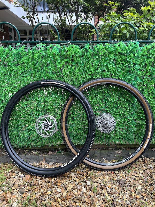 2024 WTB i23 Gravel 700c Upgraded Wheelset Complete For Sale
