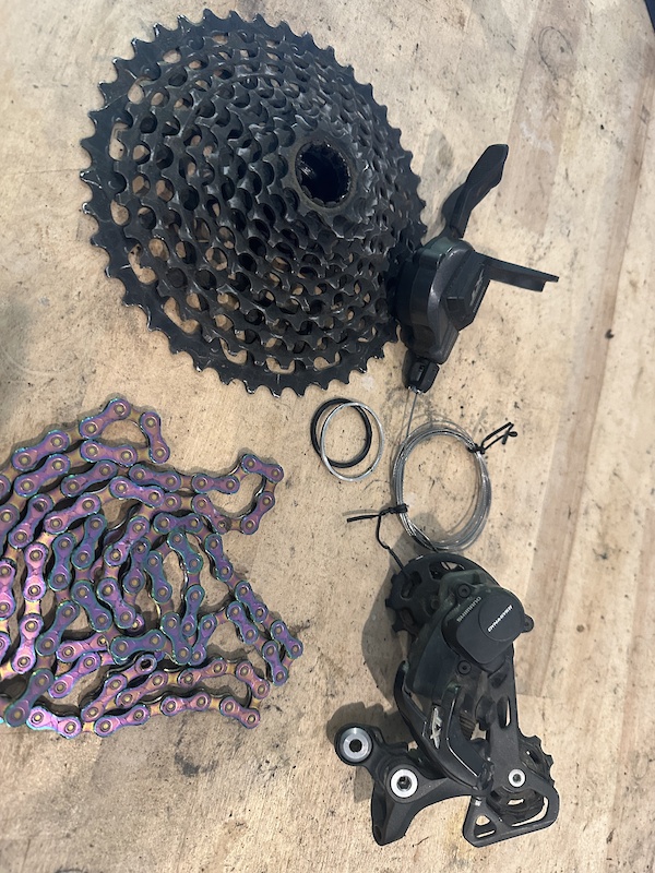TRANSMISSION CROSS RATIO 青最終値下げ 11sd shimano/sram drivetrain For Sale