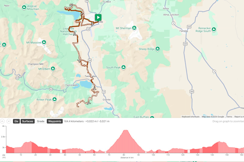 Life Time Announces Modified Leadville 100 MTB Course