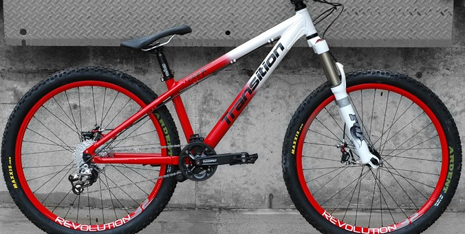 transition hardtail frame