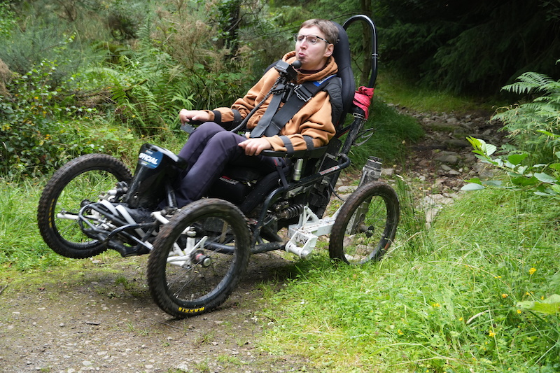 Buggy Check: Pete Lloyd's Chin-Controlled Adaptive Mountain Bike
