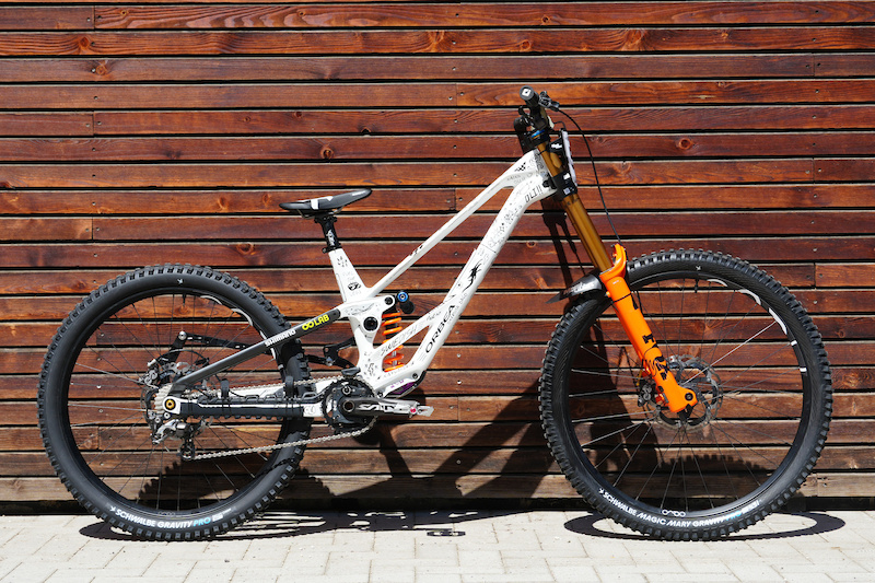 Bike Check: Oliver Zwar's Heavily Customized Orbea Rallon DH - 2026 Val Di Sole DH World Champs