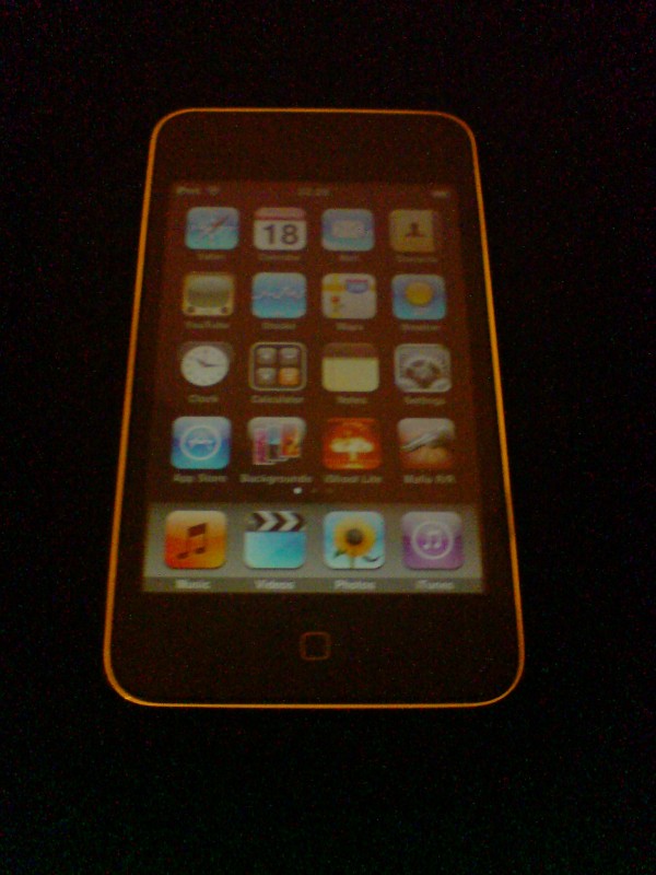 my ipod touch :)