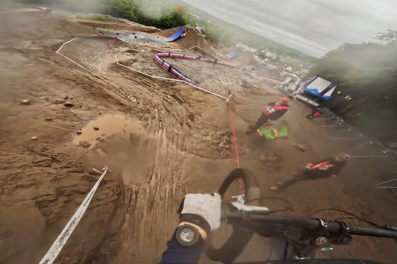  Wet & Wild DH Seeding Run POV from Crankworx Mont-Sainte-Anne