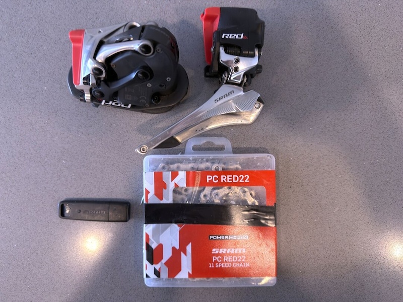 SRAM 11spd Red eTap (Front/Rear Derailleurs) For Sale
