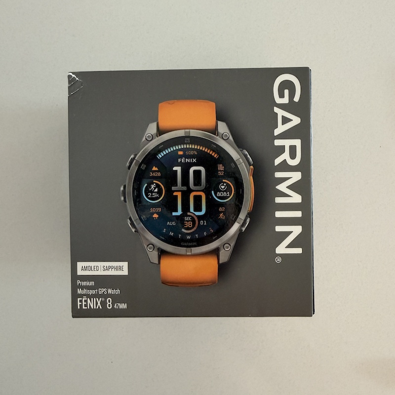 2026 Garmin fénix 8 amoled 47mm For Sale