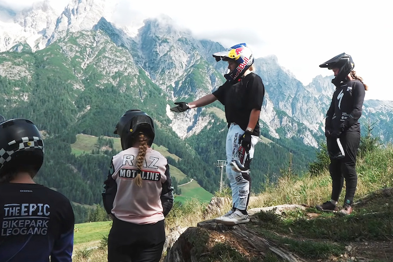  Vali Höll Coaches the Future of Downhill at her 2026 Performance Camp