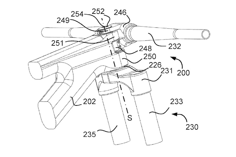 SRAM Patent Indicates a Future With Thru-Headtube Mounted Stems For a Lower Bar Height