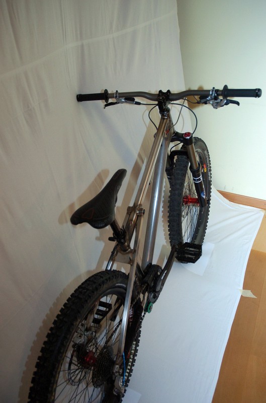 My self constructed freeride hardtail.
