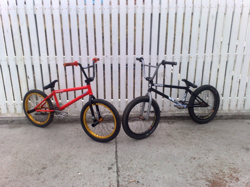 pic of the bmxes